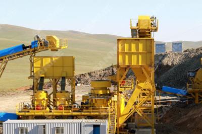 China Metalurgia que mina la trituradora hidráulica del cono de 400kw 1500t/H en venta