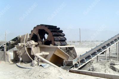 China XS Series Wheel Sand Washer 50-2180t/H High Capacity New  Structure for sale