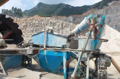 China Arruela alta da areia da confiança, areia que faz a coleta de máquinas com tela de vibração à venda