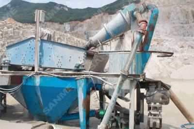 China Lavadora de la arena de la eficacia alta, sistema de recogida de la arena, sistema que se lava de la arena poco polvo en venta