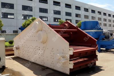 China ZK Simple Structure Linear Vibrating Screen For  Powder / Granular Materials for sale