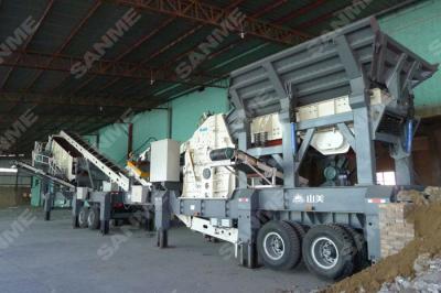 China PP Series Stone Portable Crushing Plants Feeding Size 400-1520mm High Capacity for sale