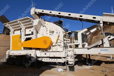 China Mobile Portable Crushing Plants Long Working Life Feed Size 400-1520mm for sale