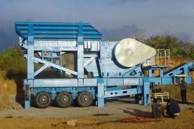 China Mobile Mining Crushing Machine Heavy Duty Design Convenient Operation for sale