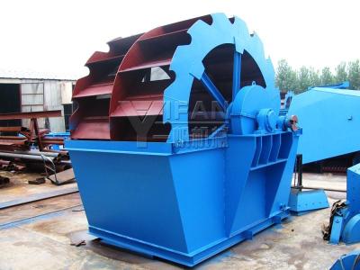 China sistema durable de la lavadora de la arena de la rueda, planta que se lava de la arena para el proceso global en venta