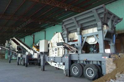 China Width 3110mm Metallurgy 450t/H Mobile Impact Crusher for sale