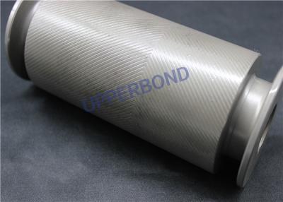 China Brand Logo Customized Alloy Steel Embossing Roller For Cigarette Foil Paper for sale