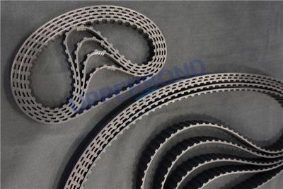 China Cigarette Machinry Black Toothed Power Drive Belts / Packer Machine Spare Parts for sale