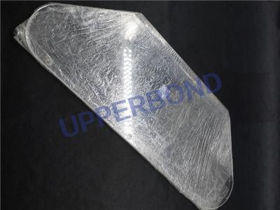 China Transparent Plexiglass Cigarette Maker MK8 Cover Shielding Glass Machinery Spare Parts for sale