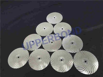 China Frosted Blackened Cigarette Maker 80mm Alloy Grinding Wheel for sale
