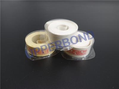 China GD121 2489 X 22mm White Tobacco Machine Tape for sale