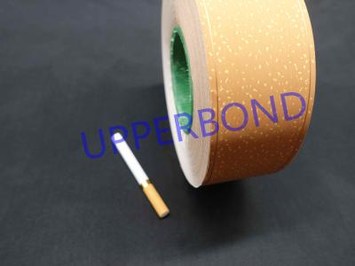 China Cork Tipper Paper Yellow Color Uniting Filter With Cigarette Rods for sale