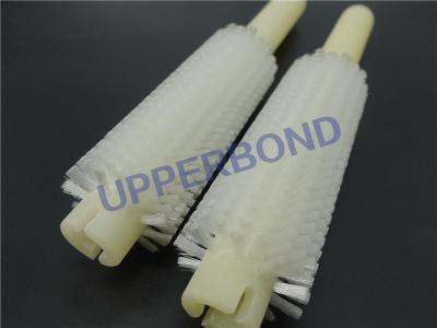 China Abrasive Nylon White Cleaning Brushes Tobacco Machinery Spare Parts for sale
