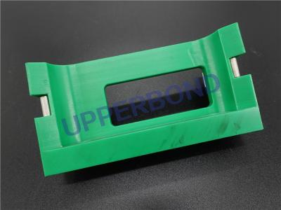 China Green Color Mold Box Customized Plastic Container Spare Parts For Cigarette Maker for sale