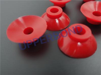 中国 HLPのパッキング機械部品の柔らかいゴム製赤い色の吸引ボール 販売のため