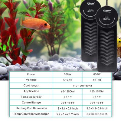 China Fast Heating Hygger Aquarium Heater  For Betta Fish for sale