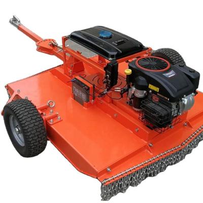 China Skid Steer Crawler ATV Finish Cut Mower Auto Remote Control Lawn Mower for sale