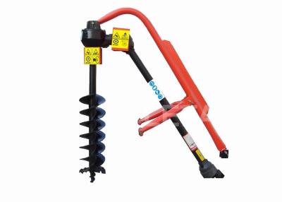 China 3 Point Post Hole Digger PTO Earth 12 inch Auger For Tractor for sale