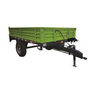 China 4 Wheel Tipping Agricultural Farm Trailer Mini 1t 1.5t Transporter Tractor for sale