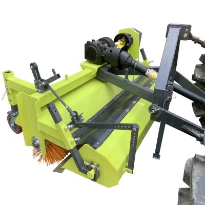 China Farm 1600mm Tractor Mounted Sweeping Machine 22hp Road Sweeper for sale