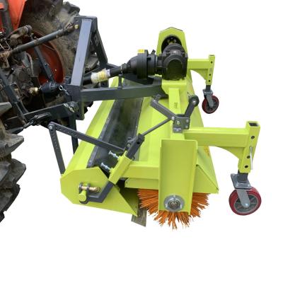 China PTO Shaft Tractor Road Sweeper Gasoline Cold Water Cleaning Machine for sale