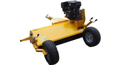 China 1150mm 2 Wheel Tractor ATV Flail Mower With 15hp Gasoline Engine for sale