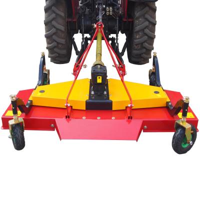 China 3 Point Tractor Mounted Ditch Bank Flail Mower Rear Discharge Finish Lawn Mowers for sale
