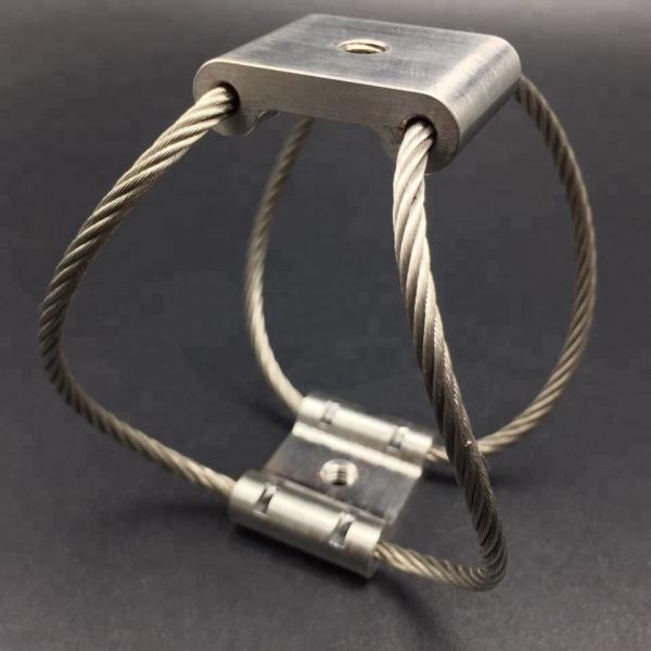 Quality 2 Coils Compact Wire Rope Isolators Stainless Steel for sale