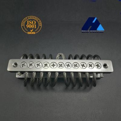 China 10 bucles aislador de cuerda de alambre 304 Accesorios de la máquina de acero inoxidable Absorción de golpes de vibración en venta