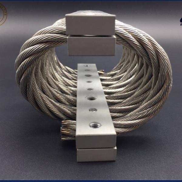 Quality Gimbal Wire Rope Isolator Anti Vibration Mount Antenna Unit Energy Handling for sale