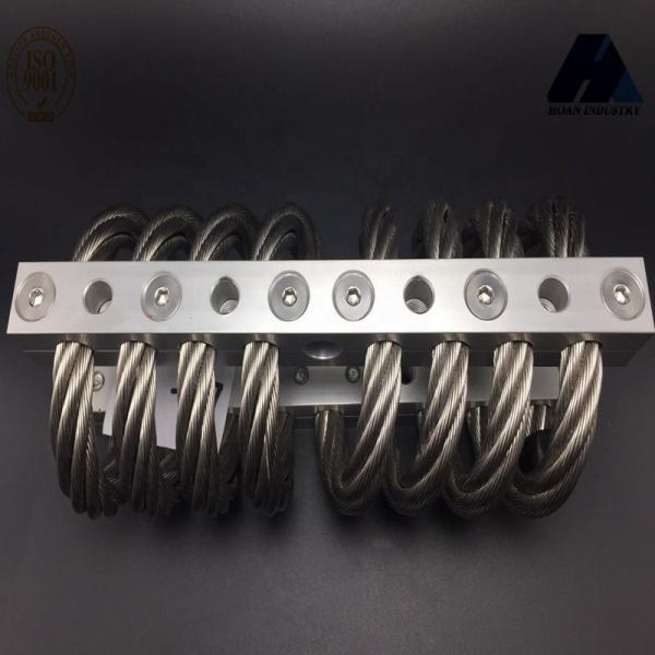 Quality Helical Steel Wire Rope Isolator Aeronautics Space Compressor Shock Absorption for sale