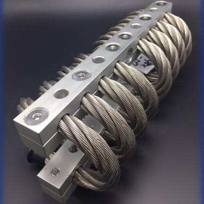 China Aluminum Wire Rope Isolator For Camera Machinery Energy Parts Compressor Aerospace for sale