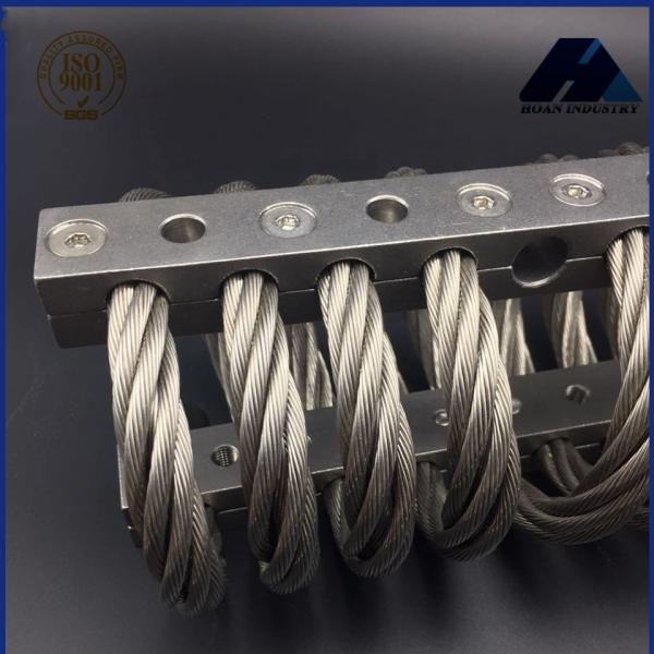 Quality Wire Rope Shock And Vibration Isolators Vehicles Rail Transformer Compressor for sale