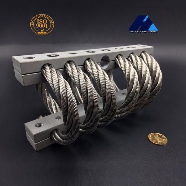 Quality Damping Wire Rope Shock Isolators Scaffolding Compressor Seismic Sensor for sale