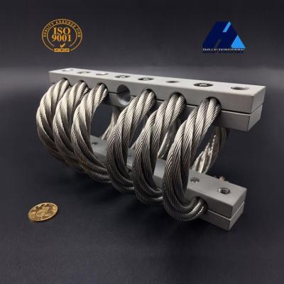 China Aluminum Arch Circular Wire Rope Isolator Land System Shipbuilding Transformer for sale