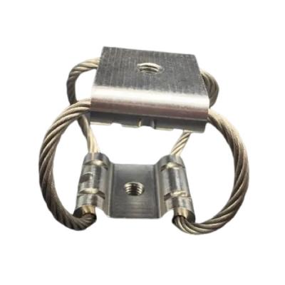 Chine High- Wire Rope Isolator Stud Mount Vibration Isolators for Video Outgoing-Inspection à vendre