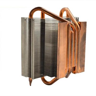 China Rohs and ISO Certified Heat Sink with Heat Pipe for Electronic and Medical for sale