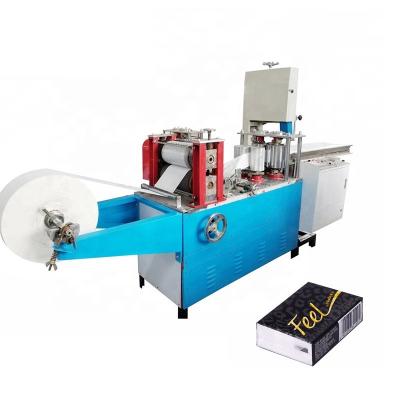 China 1/4 V Folding 125*125mm 650sheets/Min Napkin Paper Making Machine for sale