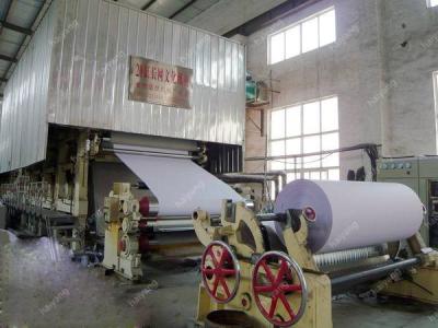 China High Efficiency Office Paper Machine 2400mm 40TPD A4 Printing Paper Making Machine for sale