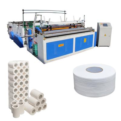 China Embossing Tissue Toilet Paper Machine Rewinding Machine for sale for sale