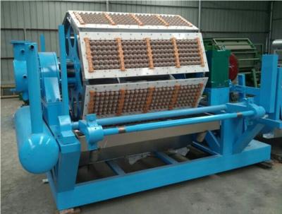 China Máquina rotatoria 3000pcs/H del cartón del huevo del papel usado del moldeado de la pulpa en venta