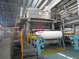 China 2400mm Writing Paper Jumbo Roll A4 Copy Line Making Machine for sale