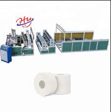 China Automatic Paper Toilet Tissue Rewinding And Slitting Embossing Machine for sale
