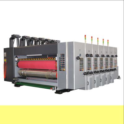 China High Speed Flexo Printing Machine For Cardboard Carton Box for sale