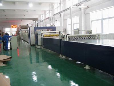 China 1600~2200mm Paper Corrugated Cardboard Production Line for sale