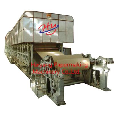 China Rolled Recycled Kraft Paper Making Machinery 300m/Min for sale