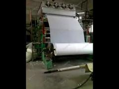 Heavy Duty Paper Making Machine With Vacuum Cylinder