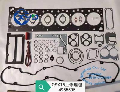China 4955595 Diesel Engine Spare Parts QSX15 ISX15 Cummins Upper Engine Gasket Set for sale