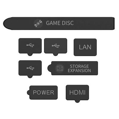 Chine Couverture antipoussière du centre serveur le meilleur marché de jeu pour les accessoires nets antipoussière de jeu de support de console de jeu de la série X de Xbox à vendre
