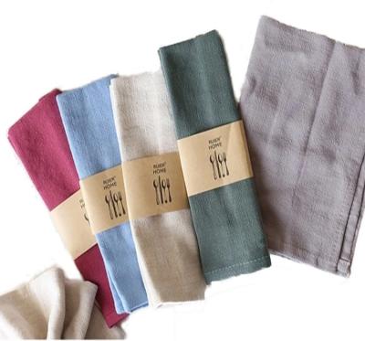 China Reusable Eco Tea Towel Custom Design 100% Cotton Dish Kitchen Tea Towels for sale